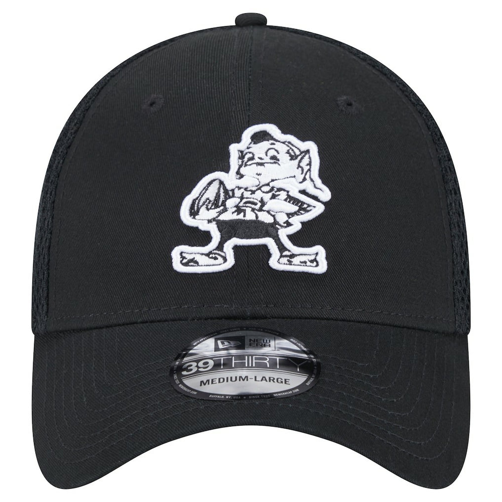 Cleveland Browns New Era Main Neo 39THIRTY Flex Hat - Black for sale