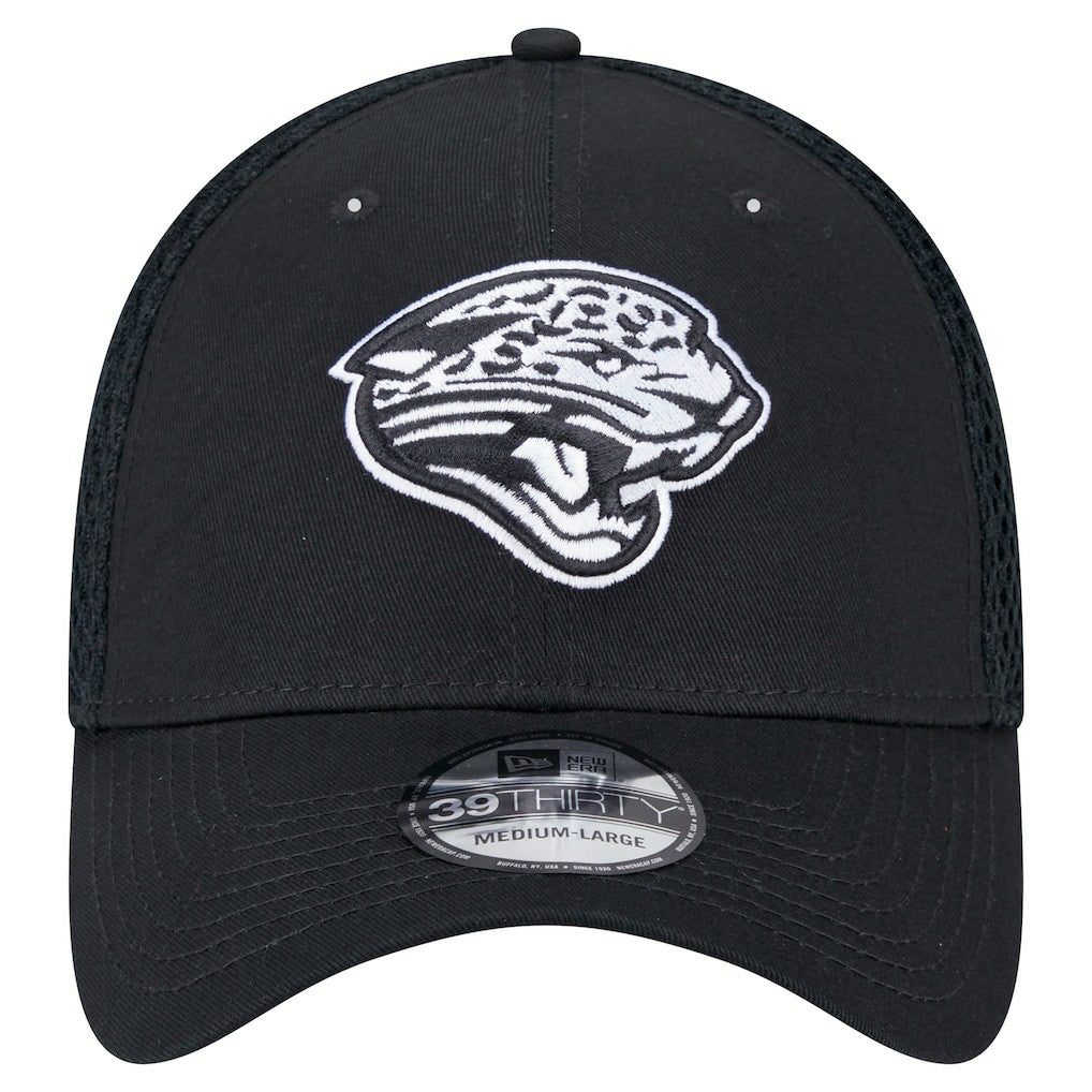 New Era Jacksonville Jaguars Black Main Neo 39THIRTY Flex Hat discount