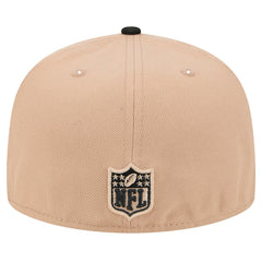 Baltimore Ravens New Era Logo Main 59FIFTY Fitted Hat - Tan cheap