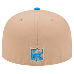 Detroit Lions New Era Throwback Logo Main 59FIFTY Fitted Hat - Tan for sale