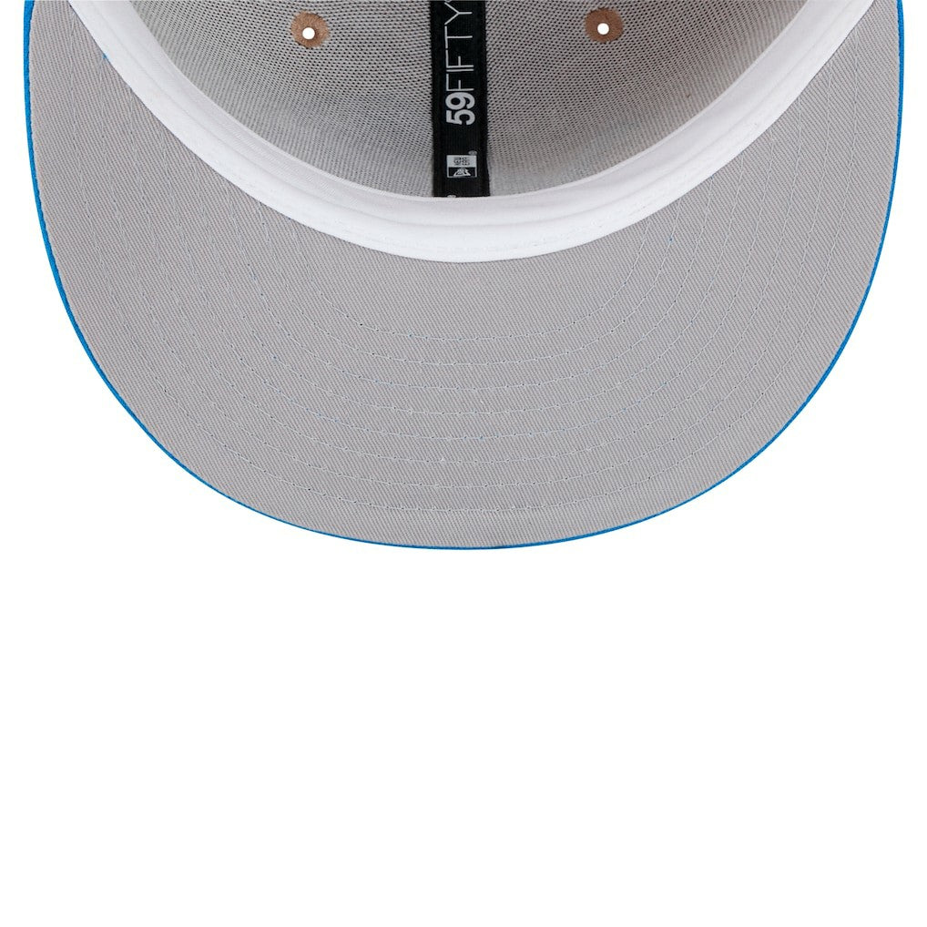 Detroit Lions New Era Logo Main 59FIFTY Fitted Hat - Tan for sale