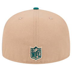 Philadelphia Eagles New Era Logo Main 59FIFTY Fitted Hat - Tan online