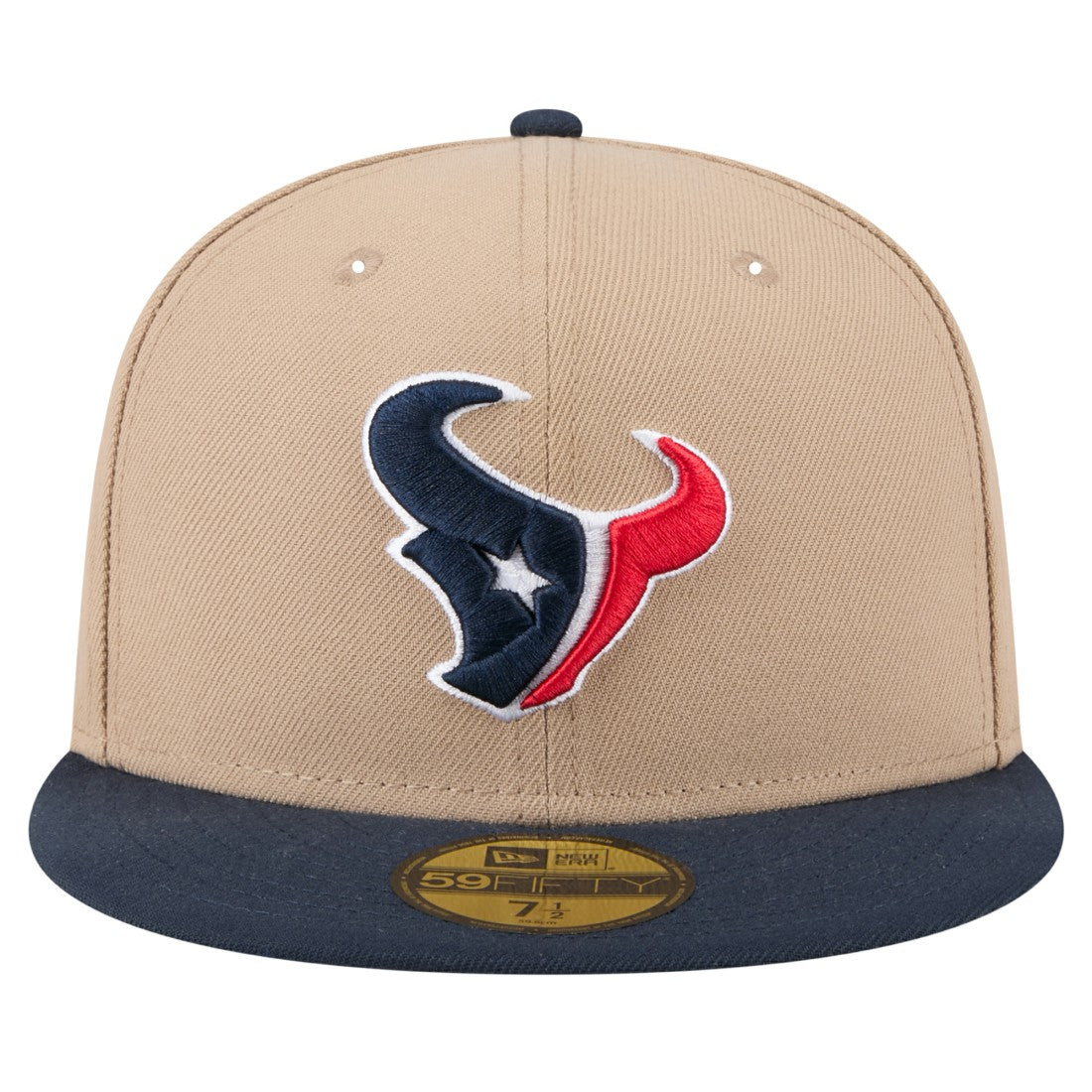 Houston Texans New Era Logo Main 59FIFTY Fitted Hat - Tan online