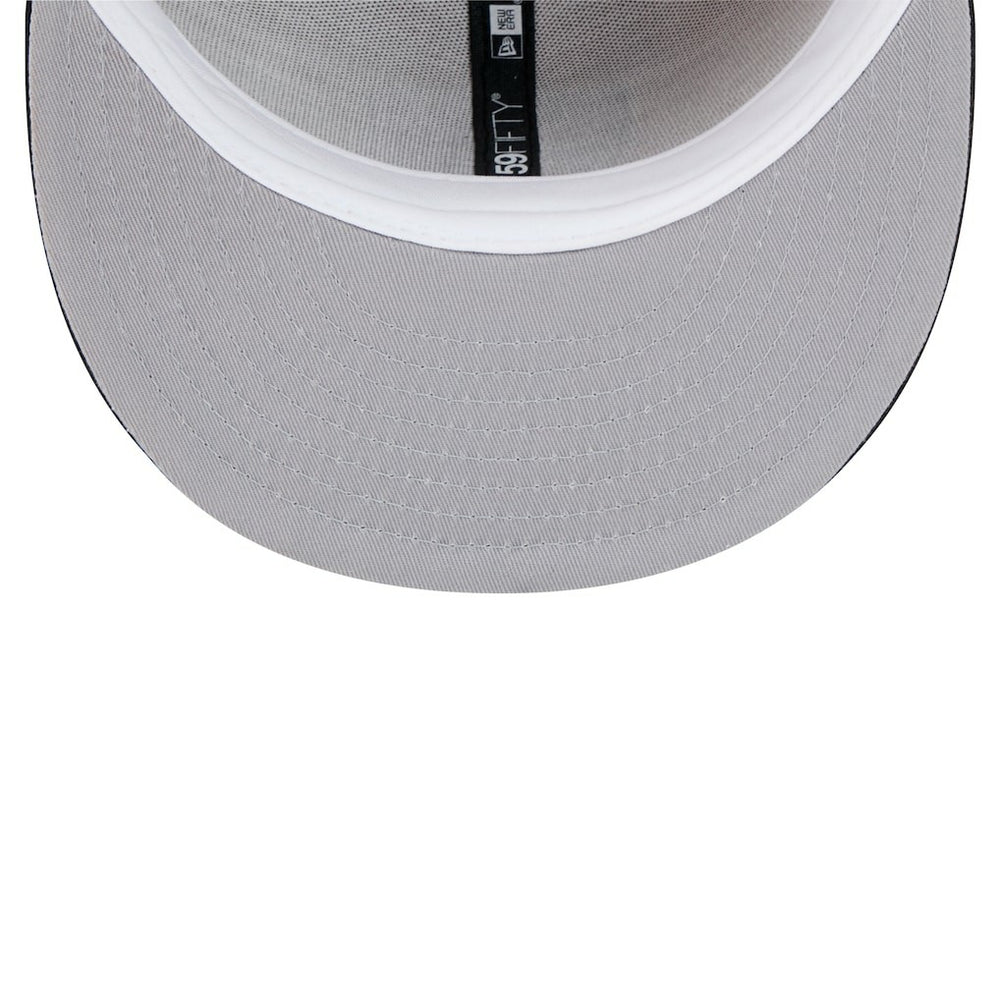Las Vegas Raiders New Era Logo Main 59FIFTY Fitted Hat - Tan for sale