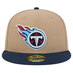 Tennessee Titans New Era Logo Main 59FIFTY Fitted Hat - Tan online