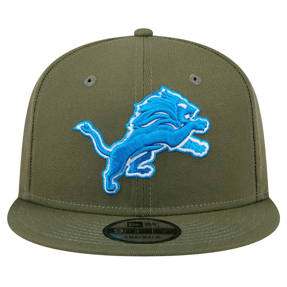 Detroit Lions New Era Main 9FIFTY Snapback Hat - Olive cheap