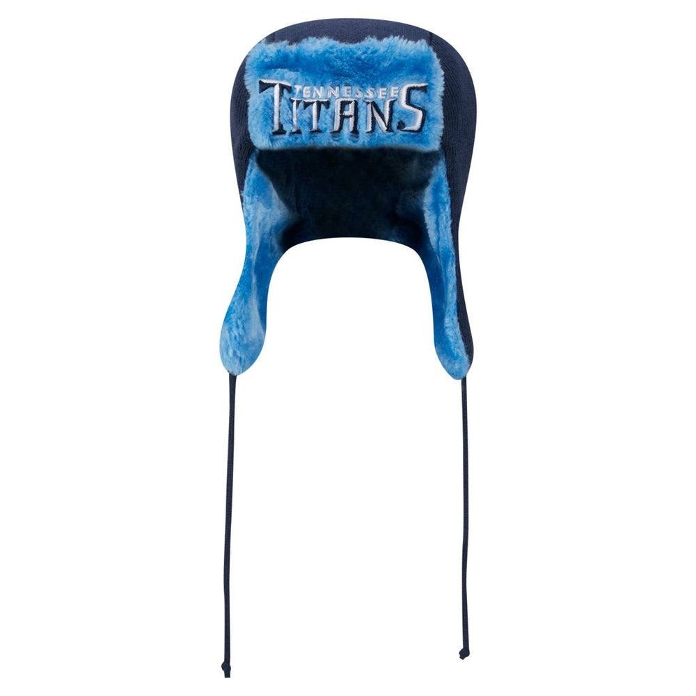Tennessee Titans New Era Helmet Head Trapper Knit Hat - Navy sale