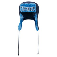 Tennessee Titans New Era Helmet Head Trapper Knit Hat - Navy sale