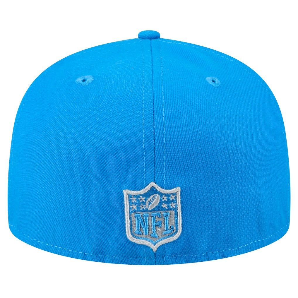 New Era Detroit Lions Blue Main 59FIFTY Fitted Hat sale