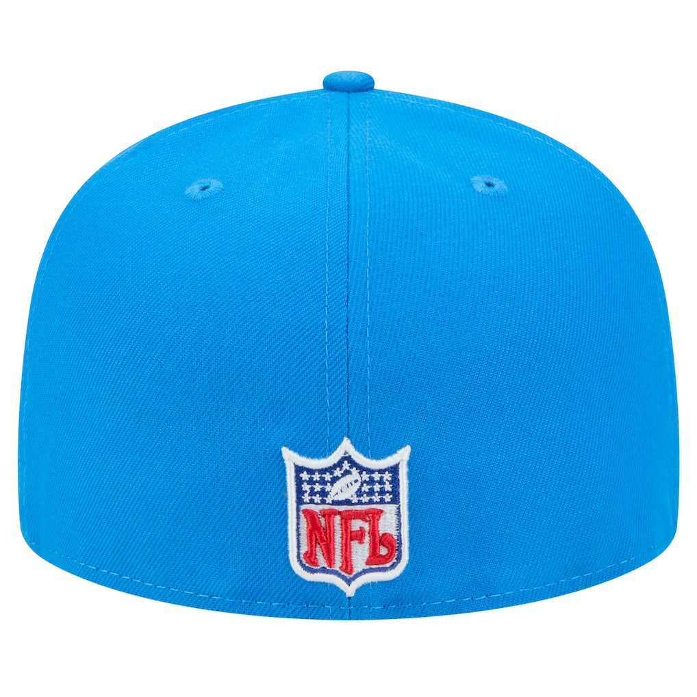 New Era Detroit Lions Blue Alternate Main 59FIFTY Fitted Hat outlet