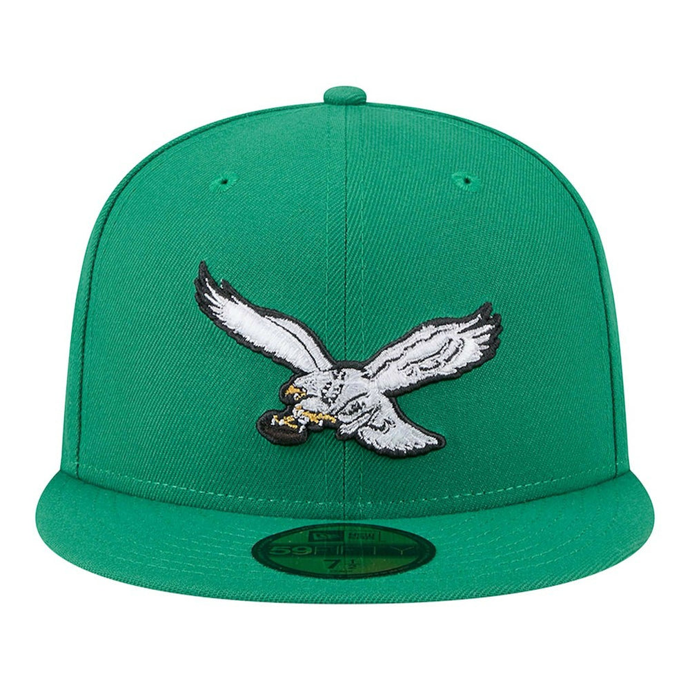 New Era Philadelphia Eagles Kelly Green Main 59FIFTY Fitted Hat discount
