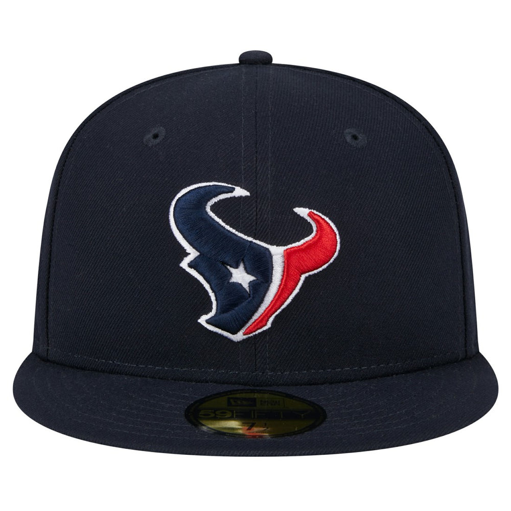 Houston Texans New Era Main Side Patch 59FIFTY Fitted Hat - Navy outlet