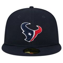 Houston Texans New Era Main Side Patch 59FIFTY Fitted Hat - Navy outlet