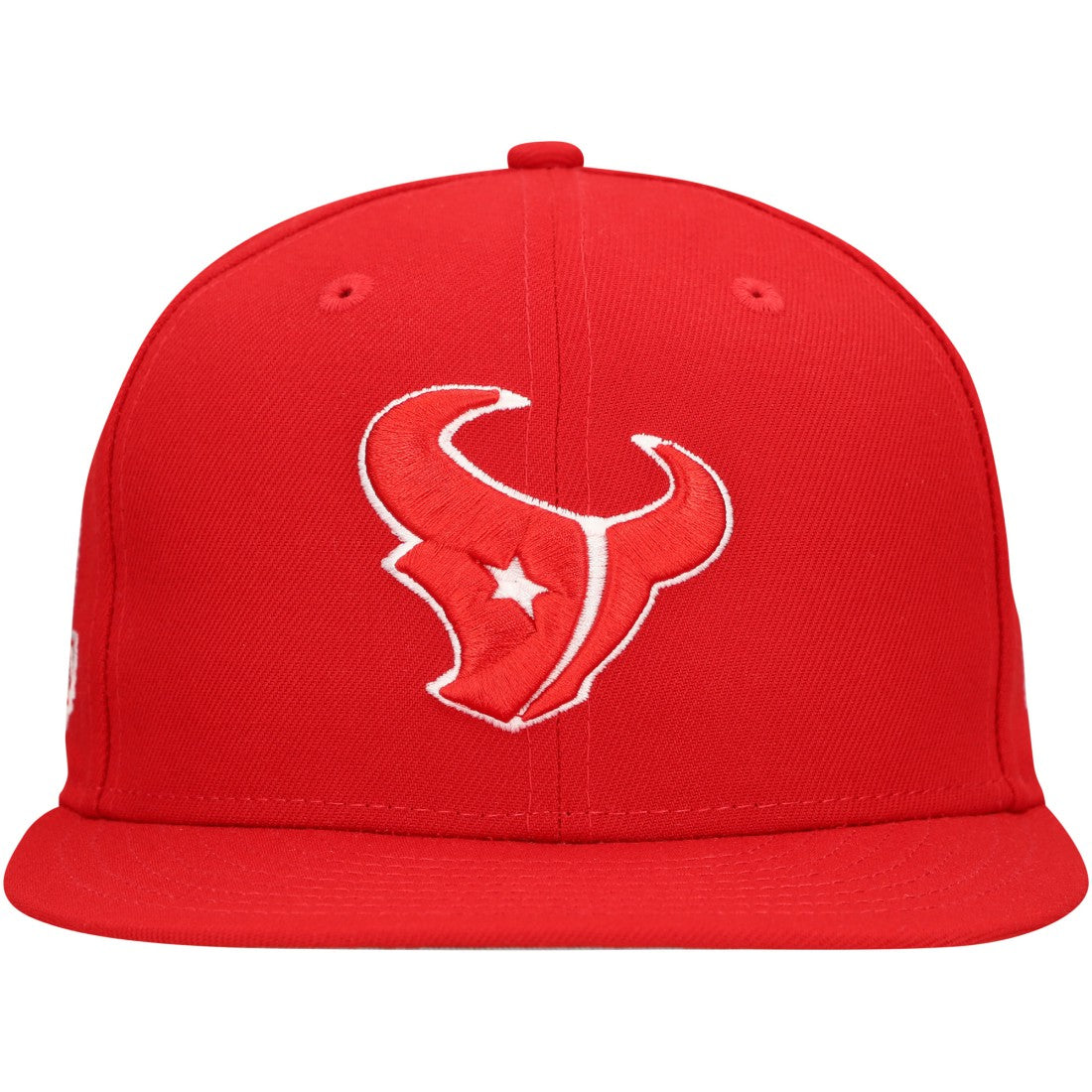 New Era Houston Texans Red Main Patch 59FIFTY Fitted Hat cheap