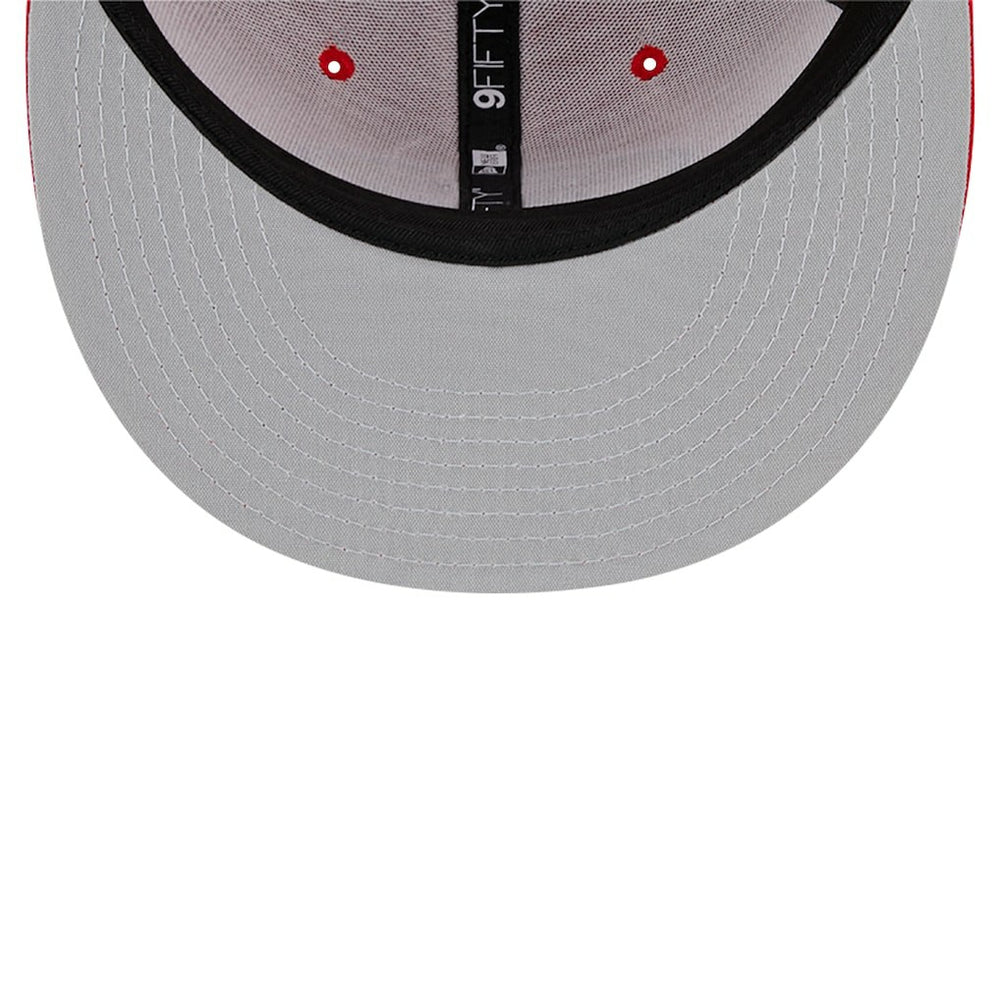 San Francisco 49ers New Era Main Trucker 9FIFTY Snapback Hat - Scarlet online