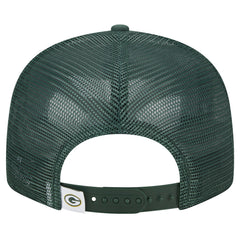 Green Bay Packers New Era Main Trucker 9FIFTY Snapback Hat - Green discount