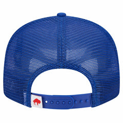 Buffalo Bills New Era Throwback Main Trucker 9FIFTY Snapback Hat - Royal on sale