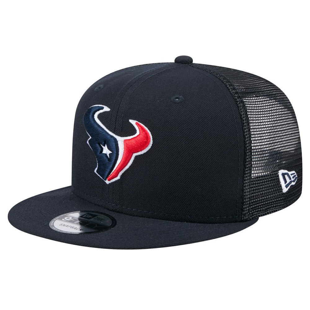 Houston Texans New Era Main Trucker 9FIFTY Snapback Hat - Navy online
