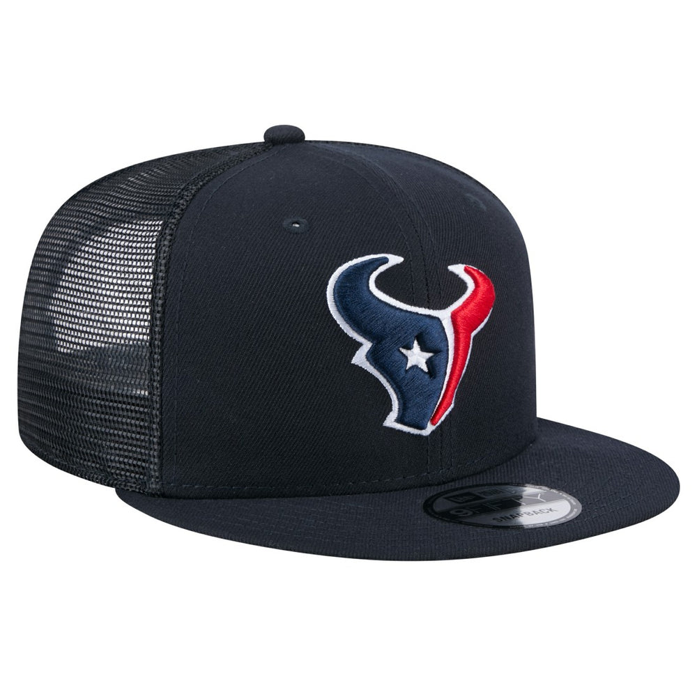 Houston Texans New Era Main Trucker 9FIFTY Snapback Hat - Navy online