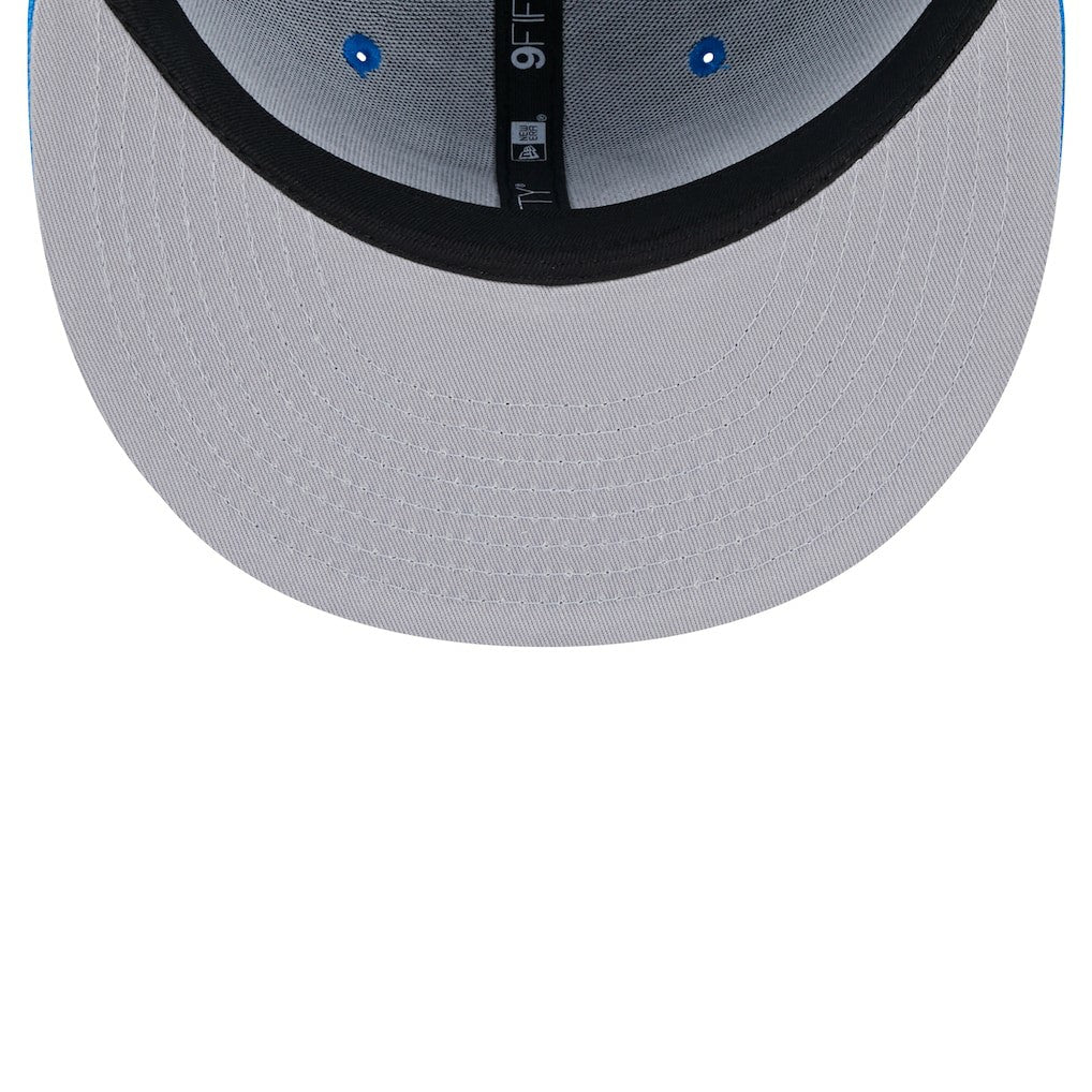 Detroit Lions New Era Main Script 9FIFTY Snapback Hat - Blue online