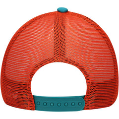 Miami Dolphins New Era Youth A-Frame 9FORTY Trucker Adjustable Hat - Aqua on sale