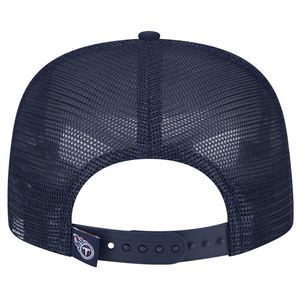 Tennessee Titans New Era Youth Distressed 9FIFTY A-Frame Snapback Hat - White/Navy sale