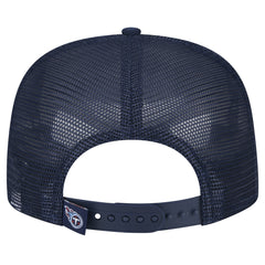 Tennessee Titans New Era Youth Distressed 9FIFTY A-Frame Snapback Hat - White/Navy sale