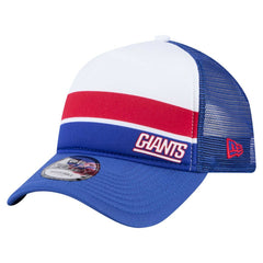 New York Giants New Era Youth Sport Night Color Block 9FORTY A-Frame Trucker Adjustable Hat - Royal on sale