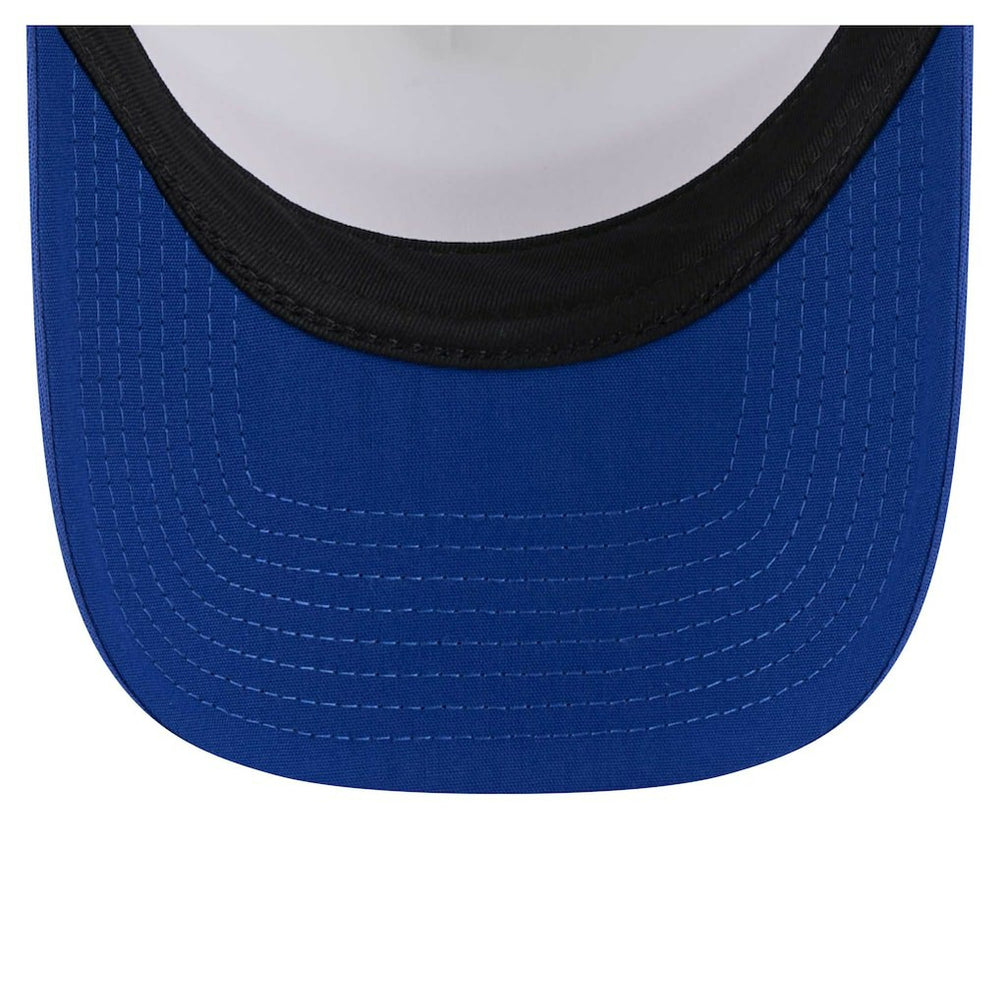 New York Giants New Era Youth Sport Night Color Block 9FORTY A-Frame Trucker Adjustable Hat - Royal on sale
