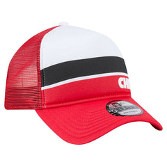 Kansas City Chiefs New Era Preschool Sport Night Color Block 9FORTY A-Frame Trucker Adjustable Hat - Red sale
