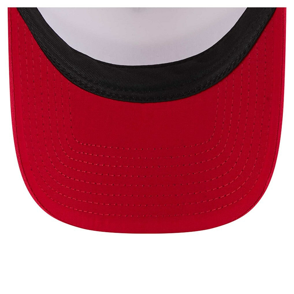 San Francisco 49ers New Era Preschool Sport Night Color Block 9FORTY A-Frame Trucker Adjustable Hat - Scarlet cheap