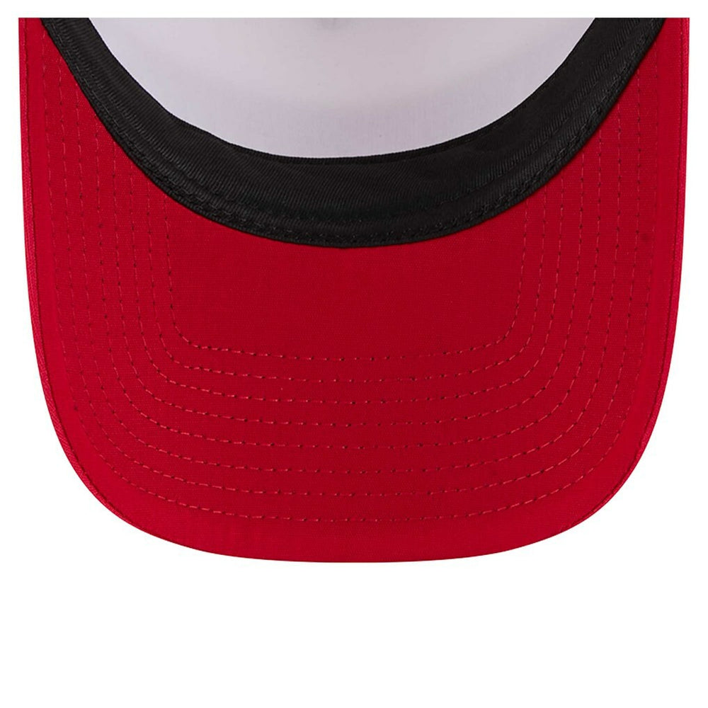 San Francisco 49ers New Era Preschool Sport Night Color Block 9FORTY A-Frame Trucker Adjustable Hat - Scarlet cheap