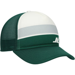 New York Jets New Era Preschool Sport Night Color Block 9FORTY A-Frame Trucker Adjustable Hat - Green sale