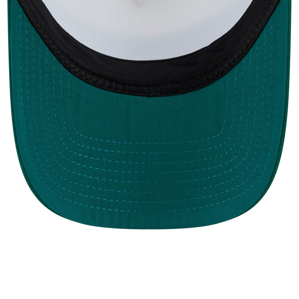 Philadelphia Eagles New Era Preschool Sport Night Color Block 9FORTY A-Frame Trucker Adjustable Hat - Midnight Green sale