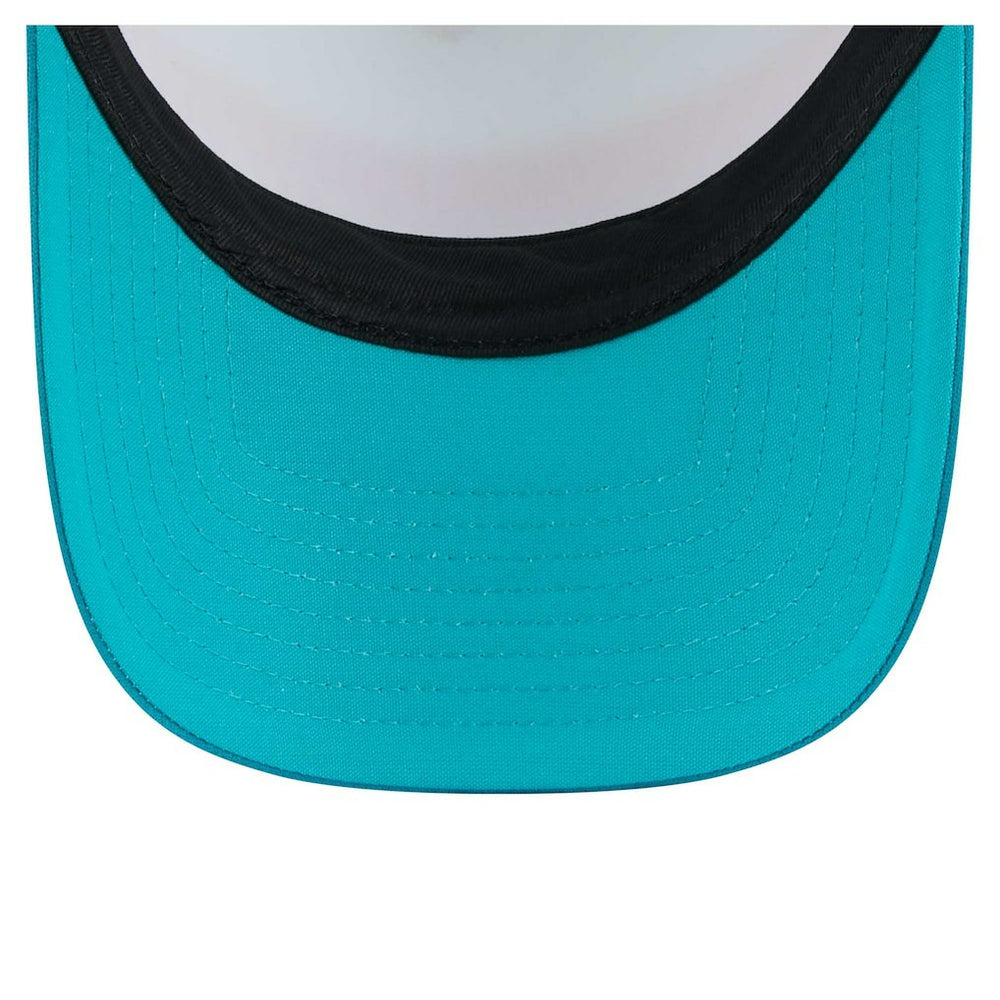 Miami Dolphins New Era Preschool Sport Night Color Block 9FORTY A-Frame Trucker Adjustable Hat - Aqua for sale