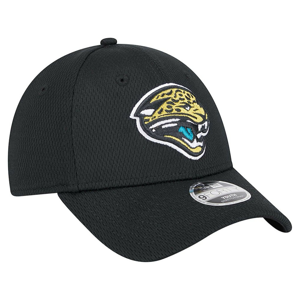 Jacksonville Jaguars New Era Youth Main 9FORTY Adjustable Hat - Black outlet