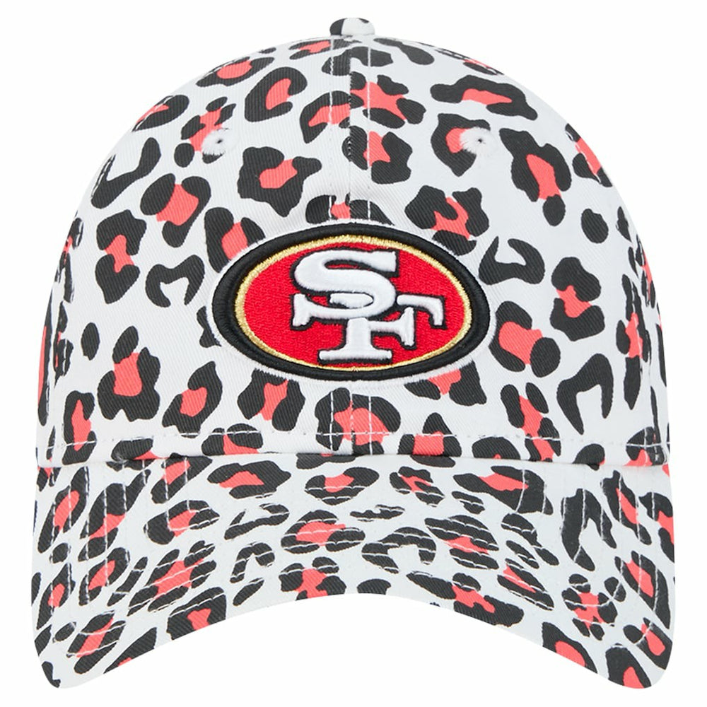 San Francisco 49ers New Era Preschool Active Leopard 9TWENTY Adjustable Hat - White online