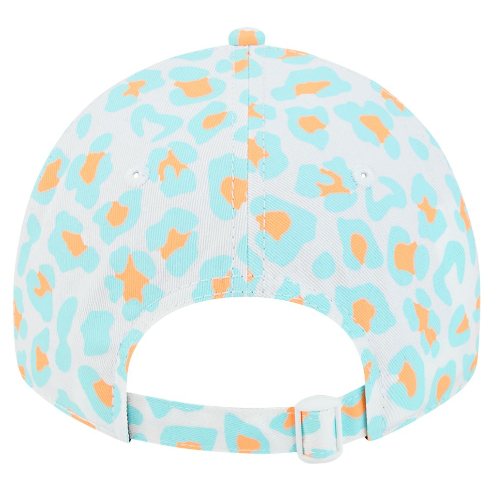 Miami Dolphins New Era Preschool Active Leopard 9TWENTY Adjustable Hat - White on sale