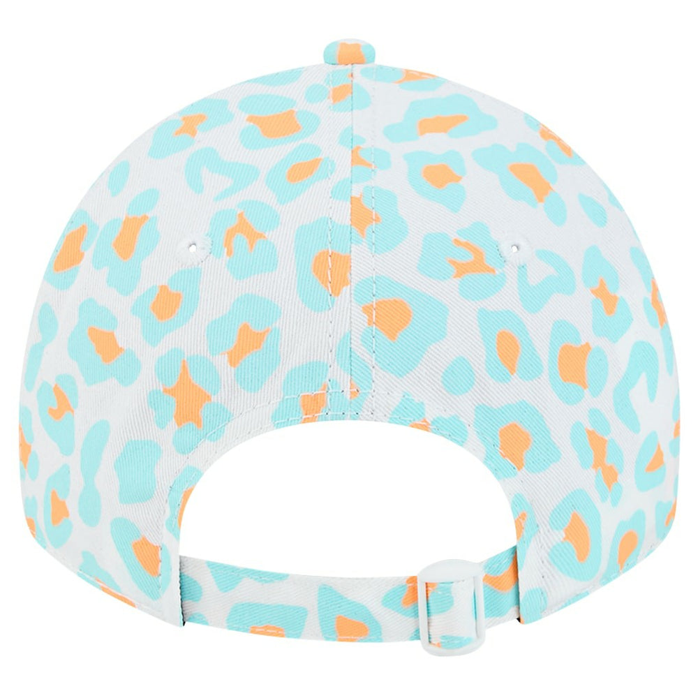 Miami Dolphins New Era Preschool Active Leopard 9TWENTY Adjustable Hat - White on sale