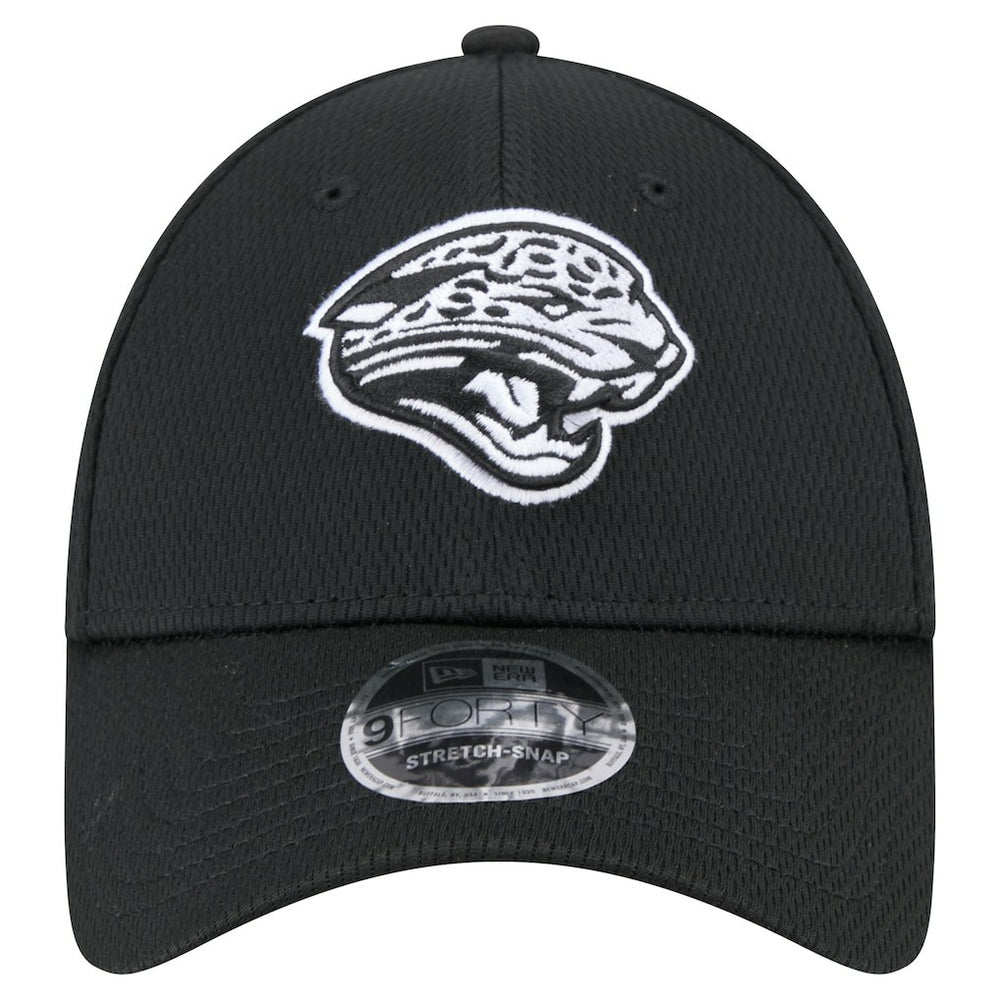 New Era Jacksonville Jaguars Black Main B-Dub 9FORTY Adjustable Hat sale