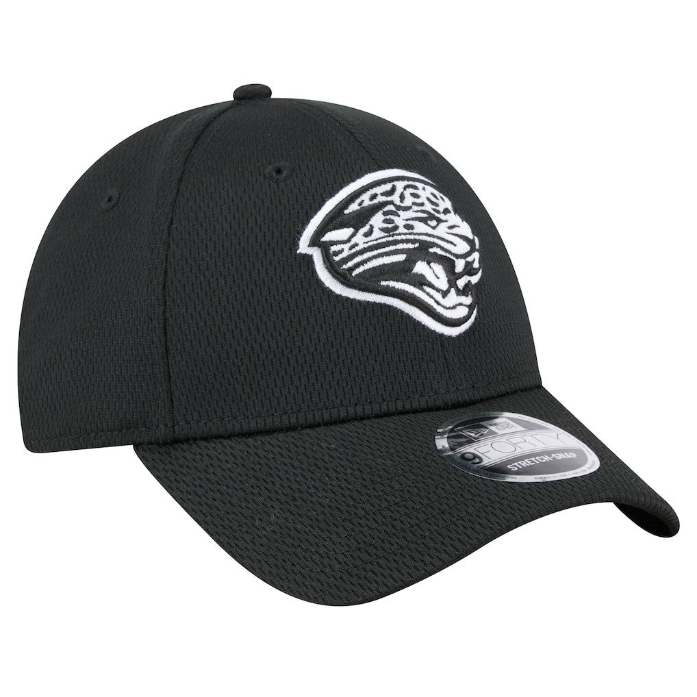 New Era Jacksonville Jaguars Black Main B-Dub 9FORTY Adjustable Hat sale