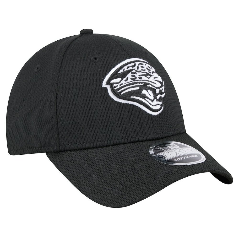 New Era Jacksonville Jaguars Black Main B-Dub 9FORTY Adjustable Hat sale