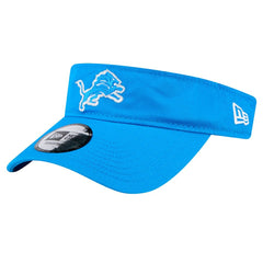 Detroit Lions New Era Main Adjustable Visor - Blue discount