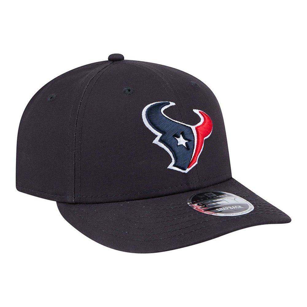 Houston Texans New Era Main Low Profile 9FIFTY Snapback Hat - Navy discount