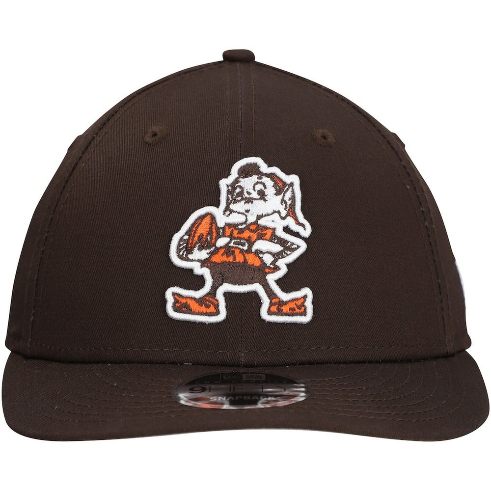 Cleveland Browns New Era Main Low Profile 9FIFTY Snapback Hat - Brown outlet