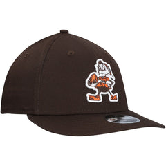 Cleveland Browns New Era Main Low Profile 9FIFTY Snapback Hat - Brown outlet