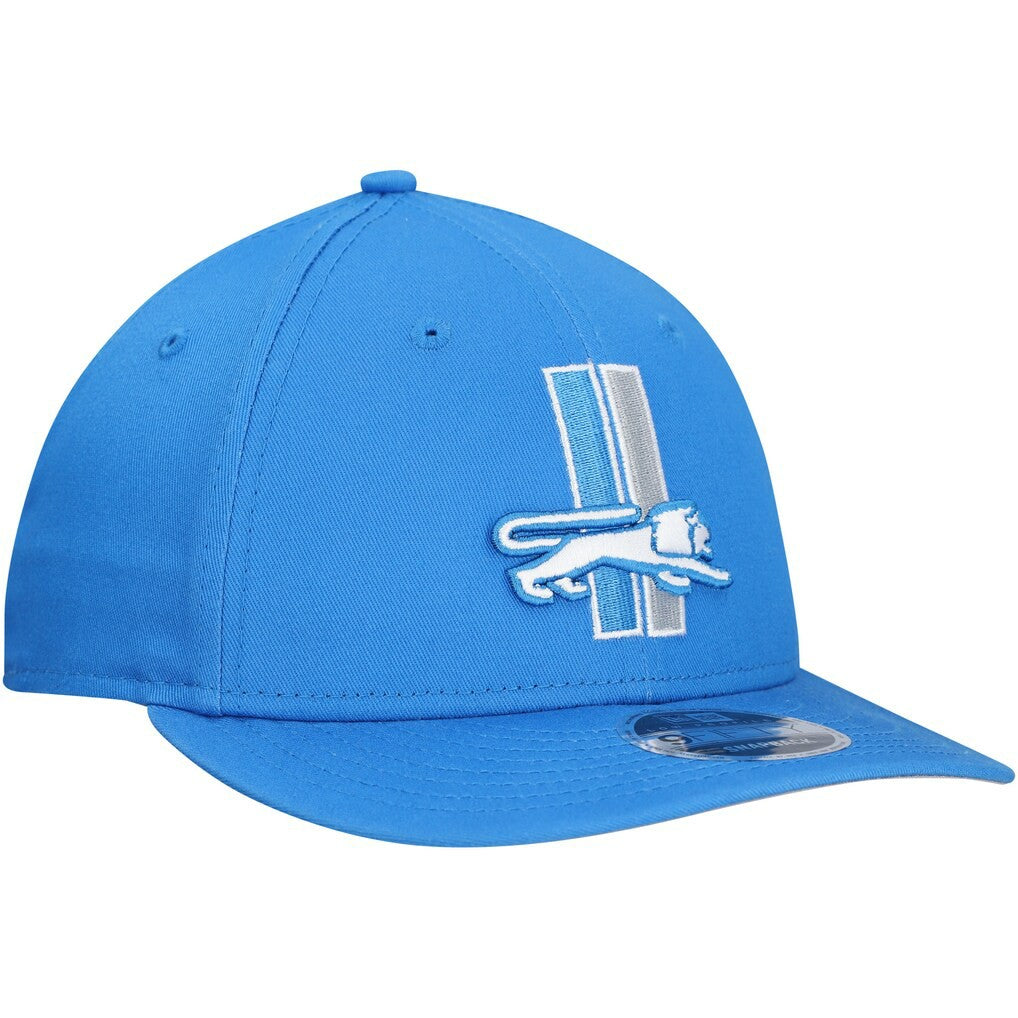 Detroit Lions New Era Main Low Profile 9FIFTY Snapback Hat - Blue on sale