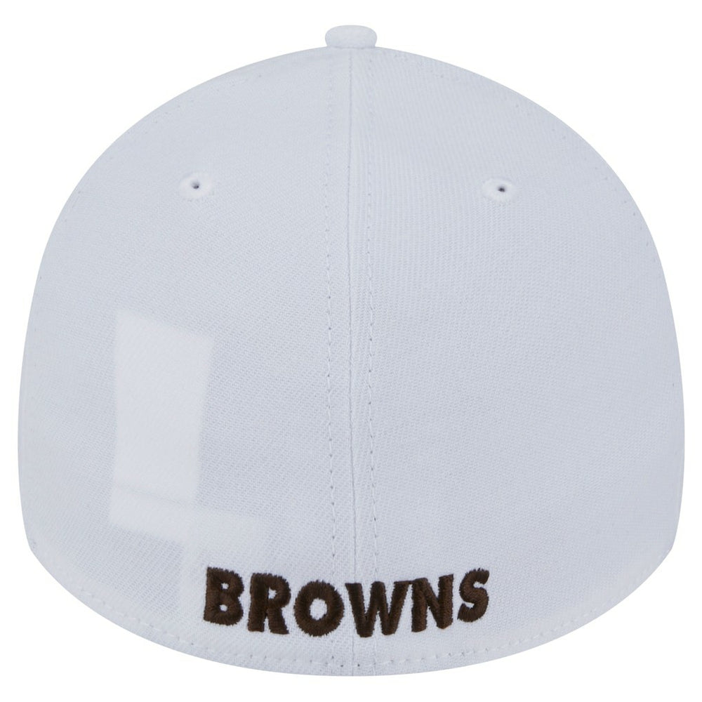 Cleveland Browns New Era Throwback 39THIRTY Flex Hat - White online