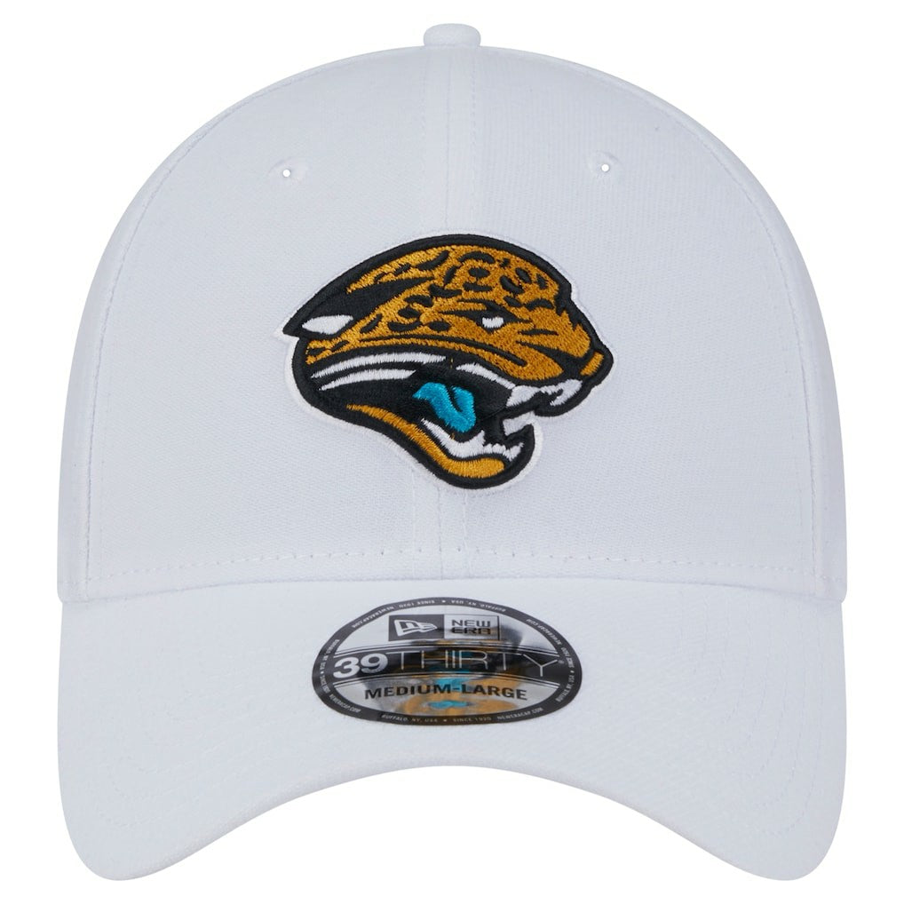 Jacksonville Jaguars New Era Throwback 39THIRTY Flex Hat - White for sale