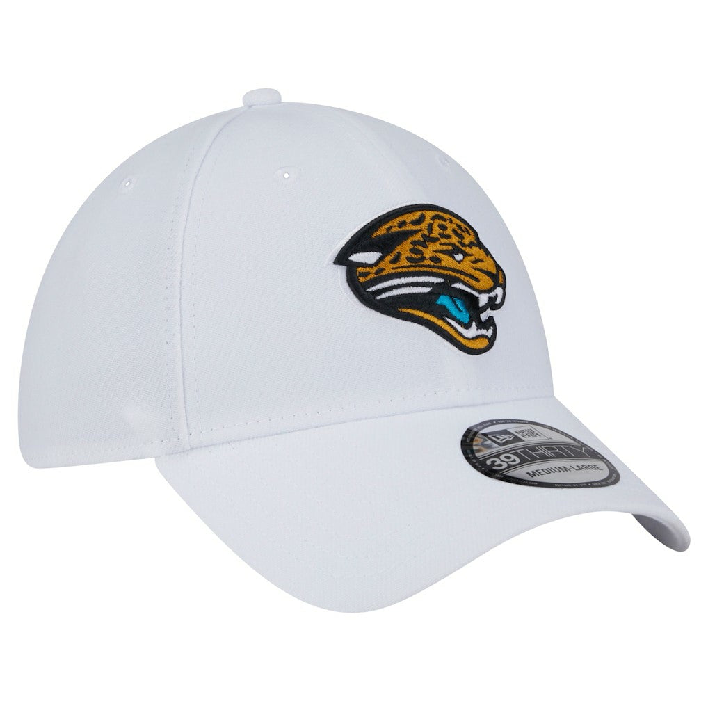 Jacksonville Jaguars New Era Throwback 39THIRTY Flex Hat - White for sale